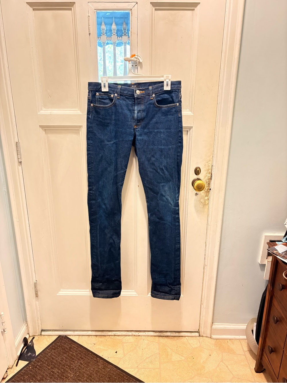 A.P.C. Dark Blue Slim Men's Jeans